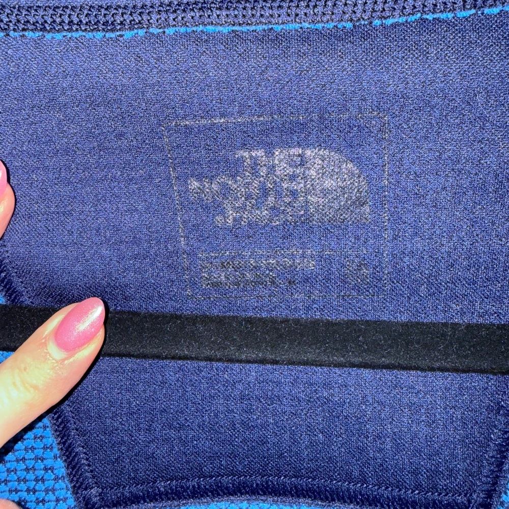 The North Face Women's Dark Blue Jacket with zip pockets - Size XL - Picture 3 of 4